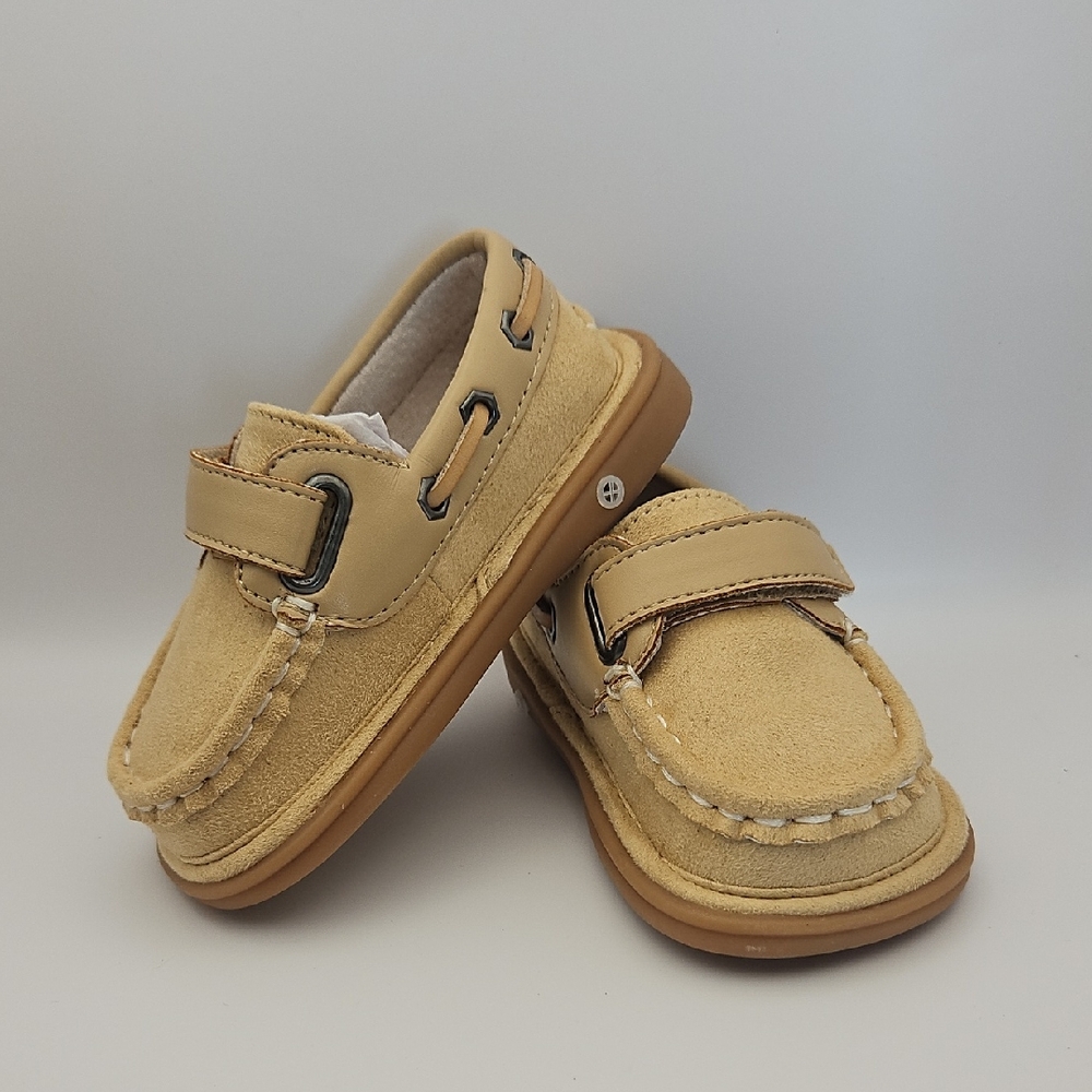 Mooshu Trainers Tan Kids Loafers